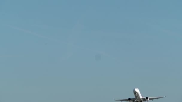 Авіакомпанія Авіакомпанія Перевезення Подорожі Бізнес Аеропорт Фону Високоякісні Кадри — стокове відео