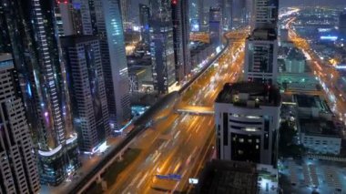 Trafikte Yoğun Hektik Şehir Yolunda Araba Sürüşü. Yüksek kalite 4k görüntü