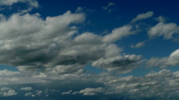 Czas Upływa Chmury Poruszają Się Szybko Niebie Wysokiej Jakości Materiał — Wideo stockowe