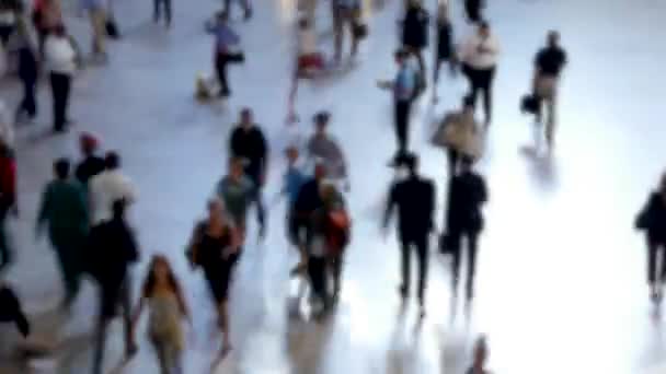 Čas Vypršel Když Lidé Procházeli Ulicích Města Dopravní Špičce Vysoce — Stock video