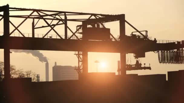 Endüstriyel Fabrika Karbondioksit Emisyon Kirliliği Dumanı Yüksek Kaliteli Fullhd Görüntüler — Stok video