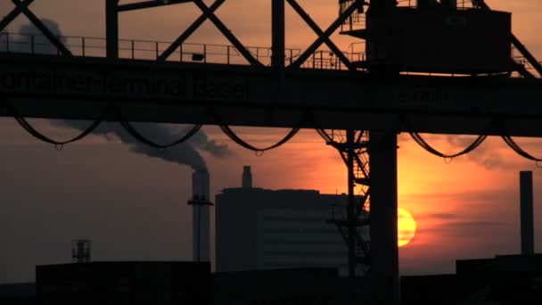 Fabrica Industrială Dioxid Carbon Emisii Fum Înregistrare Fullhd Înaltă Calitate — Videoclip de stoc