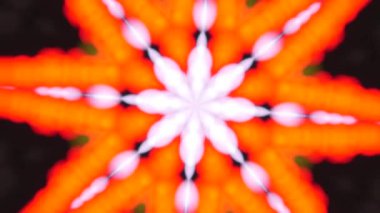 Bulanık Trafik Işığı Bokeh Gece Arkaplanda. Yüksek kalite 4k görüntü