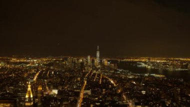 Kentsel Şehir Skyline Metropolis Binaları. Yüksek kalite 4k görüntü