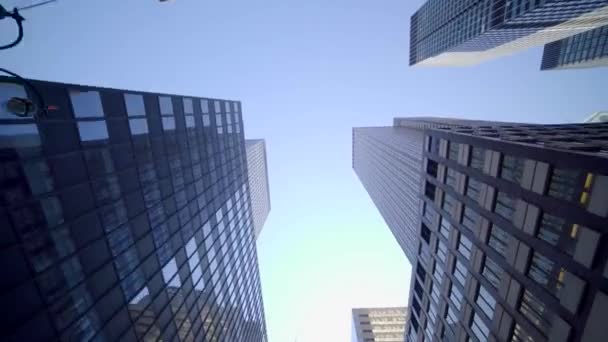 Urban City Skyline Metropolis Budynki Wysokiej Jakości Materiał Klip Wideo