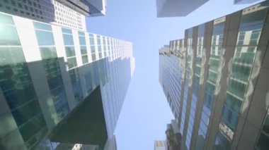 Kentsel Şehir Skyline Metropolis Binaları. Yüksek kalite 4k görüntü