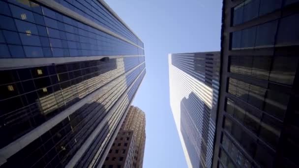 Urban City Skyline Metropolis Gebäude Hochwertiges Filmmaterial — Stockvideo