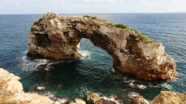 Méditerranée Côtier Mer Mer Nature Vacances Destination Vacances Images Haute — Video