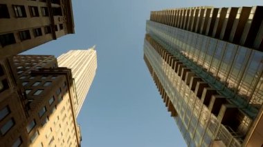 Kentsel Şehir Skyline Metropolis Binaları. Yüksek kalite 4k görüntü