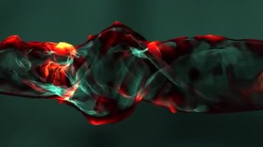 Soyut Renkli Sıvı Şekli Eleman Hareketi Arkaplanı. Yüksek kalite 4k görüntü