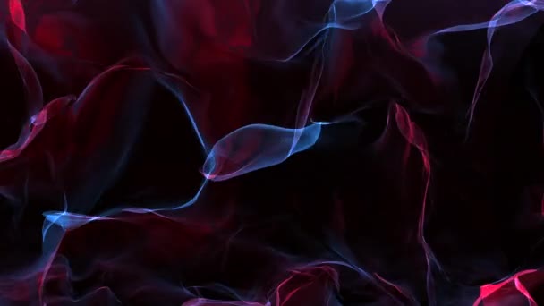 Abstract Colorful Fluid Shape Element Motion Background High Quality Footage — Stock Video