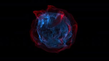 Soyut Renkli Sıvı Şekli Eleman Hareketi Arkaplanı. Yüksek kalite 4k görüntü