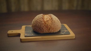 Taze pişmiş tam buğday ekmeği Gurme El Sanatları