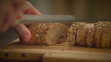 Fırınlanmış Pasta Ekmeği Ekmek Gıda Ürünleri Sergilendi