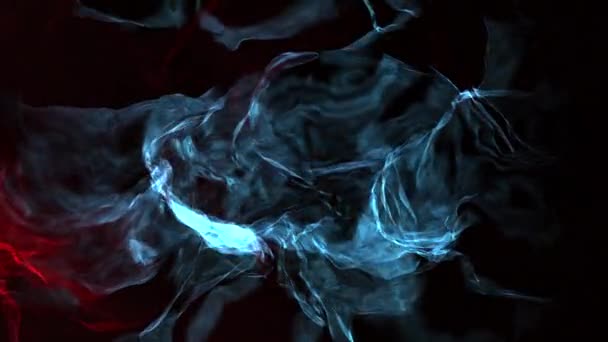 Liquid Art Design Flow Stream Motion Графический Фон — стоковое видео
