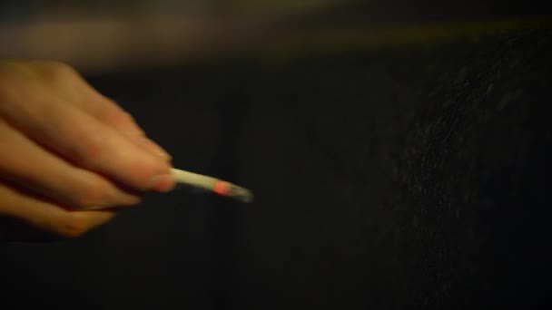 Sigara Çmeyi Bırak Konsepti Arkaplanı Sigara Bağımlılığını Bırak — Stok video