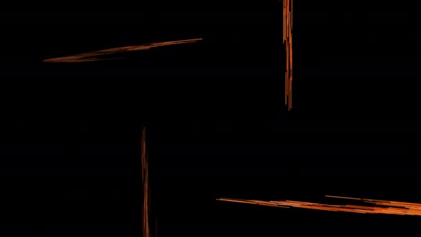 Fundal Negru Miezul Nopții Este Completat Câteva Nuanțe Nuanțe Lemn — Videoclip de stoc