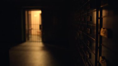 Banka Kasaları Deposunda Zenginlik Deposu İçin Güvenli Oda