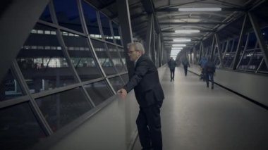 Olgun Üst Düzey İşadamı Takım Elbise Yöneticisinin Portresi