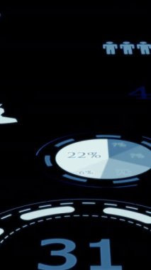 Zarif, minimalist, soyut bir tasarım çeşitli geometrik şekilleri sergiliyor.