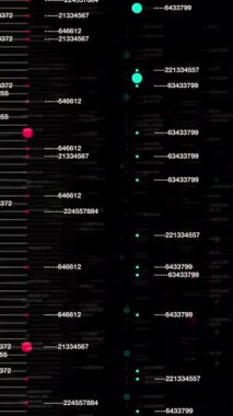 Dinamik medya görselleştirmesi büyüleyici soyut bir biçimde canlı renkler ve karmaşık desenler sergiliyor