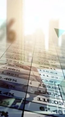 Bu, dalgalanan borsa verilerinin ve kapsamlı finansal analizlerin ayrıntılı bir temsili.
