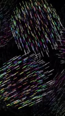 Canlı ve renkli soyut şekiller büyüleyici bir görsel deneyim oluşturur, çağdaş sanat kavramları için mükemmeldir.