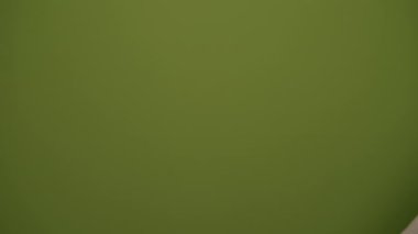 Bu, çeşitli yaratıcı kullanım alanları için uygun pürüzsüz ve sağlam bir yeşil arka plandır.