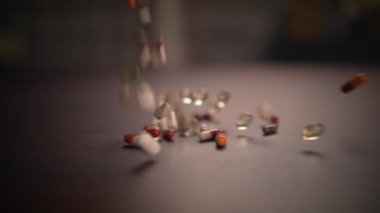 Süper gıda takviyeleri. Vitaminler. Sağlıklı bir yaşam tarzı için doz.