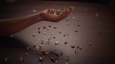 Süper gıda takviyeleri. Vitaminler. Sağlıklı bir yaşam tarzı için doz.