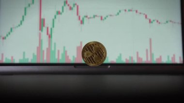 Değişen piyasa dalgalanmaları gösteren kripto para eğilimlerini gösteren ayrıntılı bir görsel gösterim