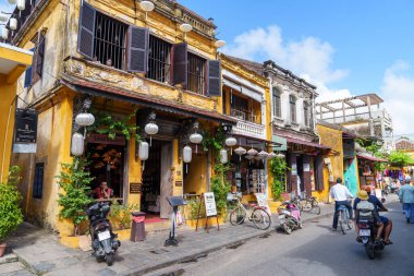 Orta Vietnam 'da eski bir kasaba. Tarihi bir yer ve turistik yerlerin gözdesi. 14 Kasım 2022