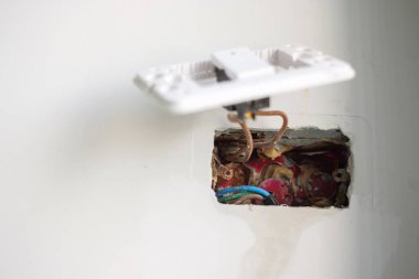 Priz için elektrik kabloları kurulum kabloları. Ev ve konutların yenilenmesi, onarımı ve geliştirilmesi