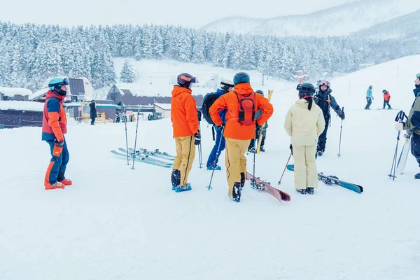 Ski Winter Season Niseko Landmark Popular Ski Snowboarding Tourists Attractions — Stock Photo, Image