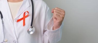 Lösemi için turuncu kurdele, böbrek kanseri günü, dünya Multiple Sclerosis, KRPS, kendini yaralama ayları. Sağlık ve kelime kanseri günü konsepti