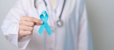 Blue November Prostat Kanser Bilinci Ayı, Blue Ribbon 'lı Doktor, insanların yaşam ve hastalıklarını desteklemek için hastanede. Sağlık, Uluslararası Erkekler, Baba, Diyabet ve Dünya Kanser Günü