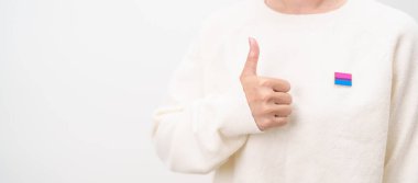 Biseksüellik Kutlama Günü ve LGBT gurur ayı, LGBTQ veya LGBTQIA konsepti. Lezbiyen, Gey, Biseksüel, Transseksüel, Eşcinsel, Panseksüel, Evlilik Eşitliği Yasası için el ele tutuşmalar