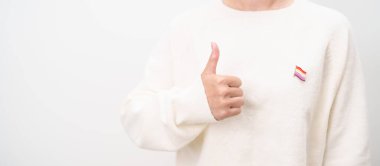 Uluslararası Lezbiyen Ekim Günü, Lezbiyen Görünürlüğü Nisan Günü ve Mutlu Gururlu Haziran ayı ve LGBTQIA 'nın LGBTQ, Evlilik Eşitliği Kanunu, Panseksüel, Yarı cinsiyet ve transseksüel broşu 