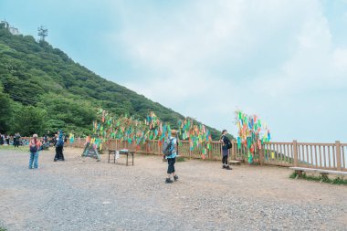 Ibaraki 'deki Tsukuba Dağı. Tsukuba şehri, Ibaraki, Japonya, 6 Temmuz 2025