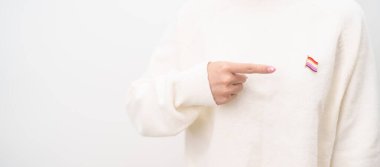 Uluslararası Lezbiyen Ekim Günü, Lezbiyen Görünürlüğü Nisan Günü ve Mutlu Gururlu Haziran ayı ve LGBTQIA 'nın LGBTQ, Evlilik Eşitliği Kanunu, Panseksüel, Yarı cinsiyet ve transseksüel broşu 