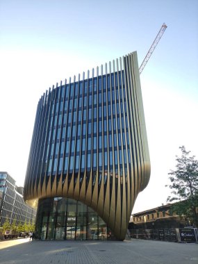 Prag, Çek Cumhuriyeti - 2 Mayıs 2024: Prag 1. Bölge, Yeni Şehir. Yüksek kalite fotoğraf