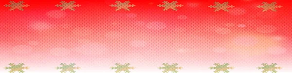 Panorama Background Template Holiday Celebrative Χριστουγεννιάτικη Γιορτή Online Web Ads — Φωτογραφία Αρχείου