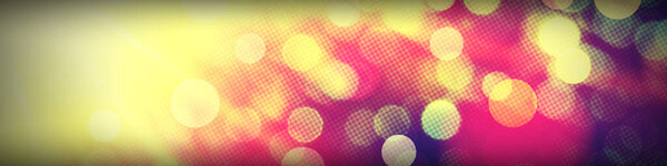Panorama defocused bokeh background for banners posters events advertising and graphic design works with copy space