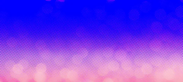 Modrá Dovolená Bokeh Pozadí Panorama Širokopásmová — Stock fotografie