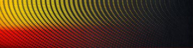 Dark yellow pattern Panorama Background, Modern widescreen design for social media promotions, events, banners, posters, anniversary, party and online web Ads