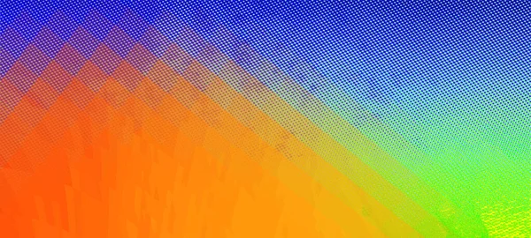 Orange green blue pattern panorama banner background and layout design Useful for poster,, web banner, events, party, sale, promotions and your various design works