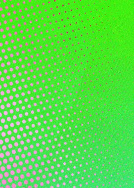 Green gradient dot pattern vertical background banner template trendy design for party, celebration, social media, events, art work, poster, banner, and various online web Ads