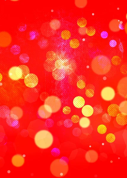 Red bokeh vertical banner background, Modern template design suitable for Advertisements, Posters, Banners, Celebration, and various graphic design works