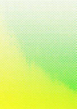 Sosyal medya, promosyon, reklam, olay, pankart, poster, yıldönümü, parti, kutlama ve özel tasarım çalışmaları için yeşil ve sarı gradyan afiş şablonu