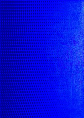 Koyu mavi nokta desenli dikey afiş arka plan şablonu ve düzen tasarımı, klasik retro grunge desenli arka plan, web afişi, posterler, satış, promosyonlar ve çeşitli tasarım işleri için kullanışlı